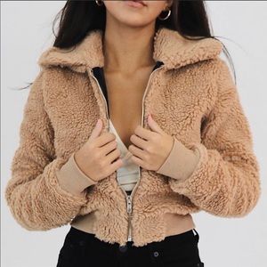 NEW, UNUSED TEDDY JACKET FROM CRYBABY